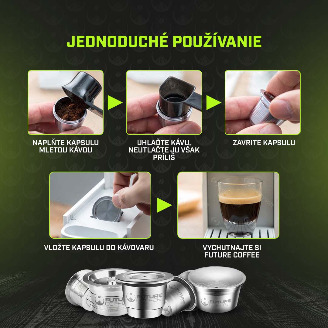 Predpredaj: Oceľová F-Kapsula pre Tchibo - FutureCoffee.eu