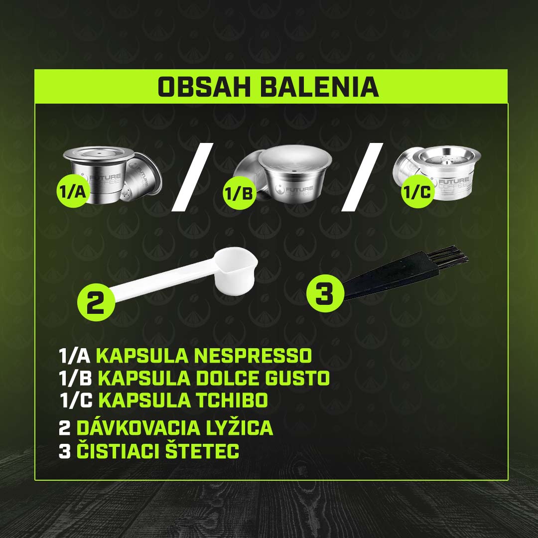 Predpredaj: Oceľová F-Kapsula pre Tchibo - FutureCoffee.eu
